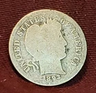 1893-S Barber Dime 90% Silver, Free Shipping