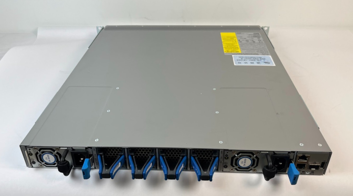 Cisco N9K-C92160YC-X Switch 48×25G SFP28 6×100G QSFP28 2×650W PSU