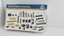 Italeri 6423 Modern Battle Accessories 1:35 Model Kit Contains 208 Parts