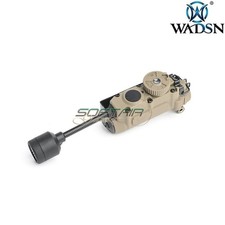 Torcia elmetto DARK EARTH LED/IR Flashlight Wadsn (wd05001-t)