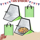NEW 2 Pack Portable Foldable Solar Oven Cooker Camp Stove Green