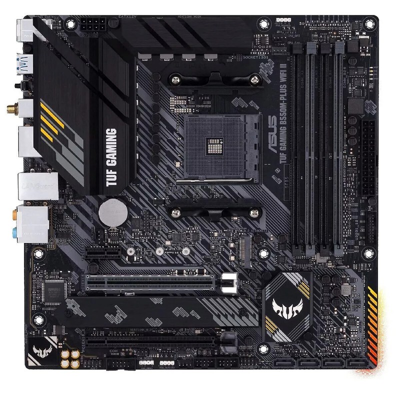 ASUS TUF GAMING B550M-PLUS WIFI II AMD B550 AM4 micro ATX Motherboard For Gaming