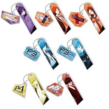 Persona 25th Anniversary Trading Locker Keychain 7 Types Complete Set