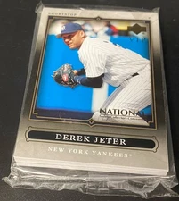 UPPER DECK 2007 NATIONAL VIP 9 CARD SEALED SET LEBRON KOBE JETER