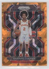 2021-22 Panini Prizm Orange Ice Prizm Sharife Cooper #280 0q0m