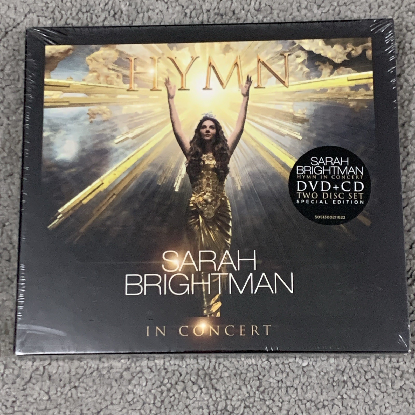 Sarah Brightman: Hymn - In Concert (CD DVD, 2019) New Sealed