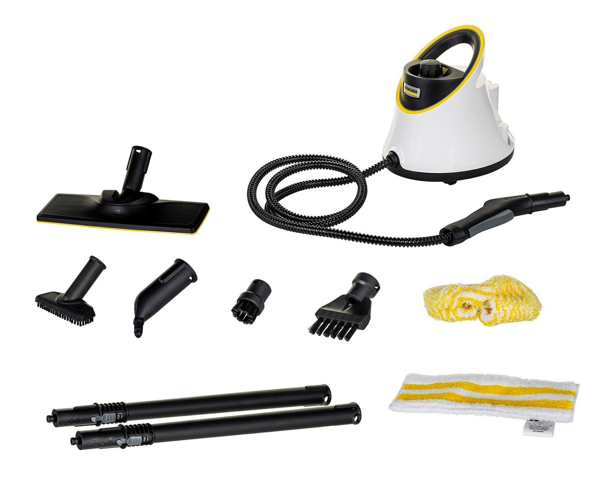 4054278975771 Kärcher SC 2 Deluxe 1 L 1500 W Black, White KARCHER