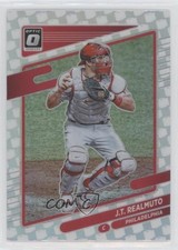 2021 Panini Donruss Optic Crisis Prizm JT Realmuto #161 03rx