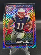 2024 Topps Chrome - Julian Edelman #134 X-Fractor New England Patriots