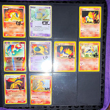 Pokémon TCG Karten Sammlung Deutsch 8x Feuer...