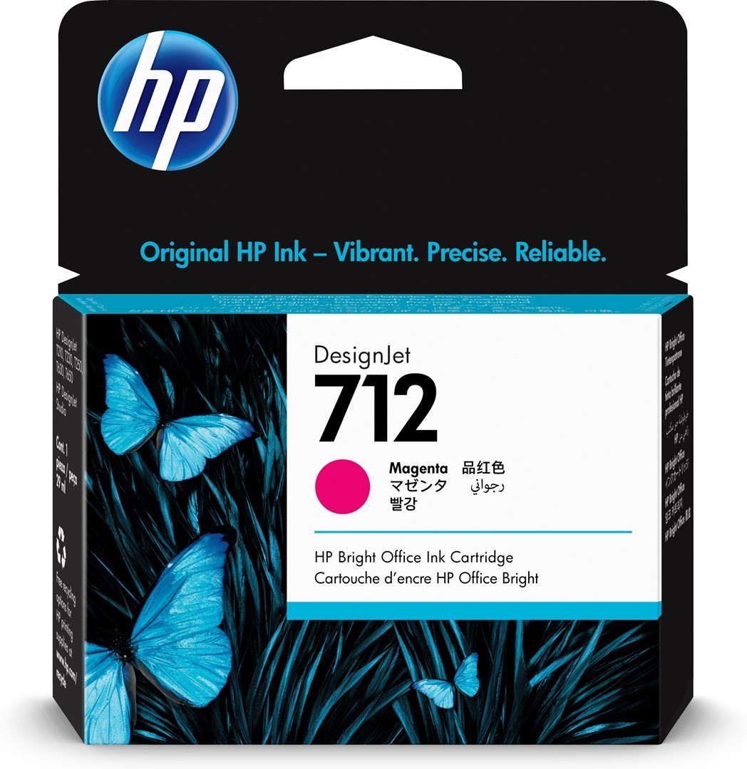 193905352821 HP 712 - magenta - original - DesignJe Hewlett-Packard 11590₽