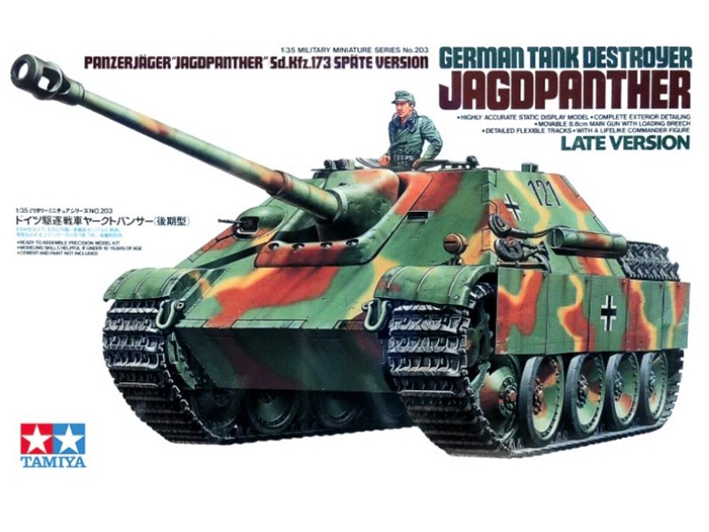 Jagdpanther Tamiya 35203 maquette char de combat 1/35 WWII