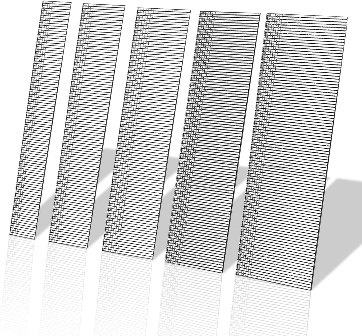 18 Gauge Brad Nails 1500PCS Galvanized Nail Gun Nails for Pneumatic...