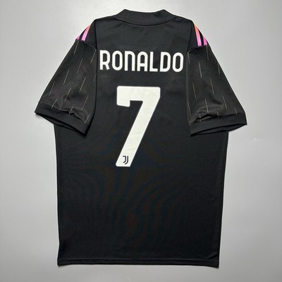 JUVENTUS ADIDAS 2021/2022 FOOTBALL AWAY JERSEY #7 RONALDO SIZE “L