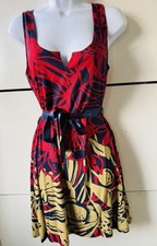 Desigual Dress Size L Midi Summer Festivals Holidays scoop neck A5