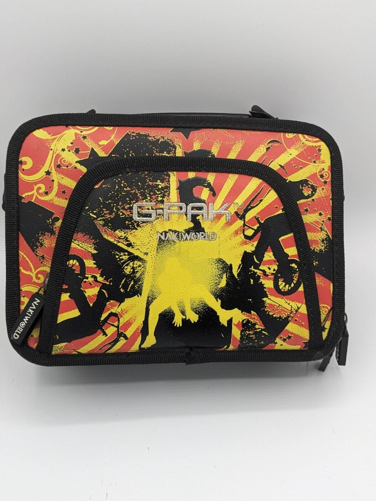 G-Pak Case for The Nintendo DS by Nakiworld - Biking Red/Yellow