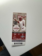 Adrian Houser MLB Debut Ticket Stub 9/26/15 Brewers Cardinals