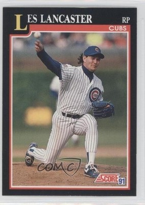 1991 Score Les Lancaster (No Comma Between Dallas and Texas) #293 0b5