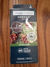 Yankee Candle Sidekick Refill BALSAM & CEDAR 1 Pack