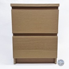 IKEA MALM Comodino 2 Cassetti