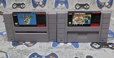 Super Mario World & All Stars (SUPER NINTENDO, SNES) 2-PACK CLEANED & TESTED VG 