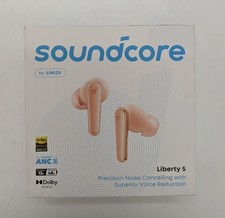 Soundcore Liberty 5 Noise Cancelling Wireless Earbuds Pink A3957