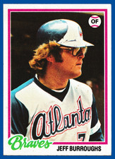 1978 Topps - Jeff Burroughs #130 - Atlanta Braves