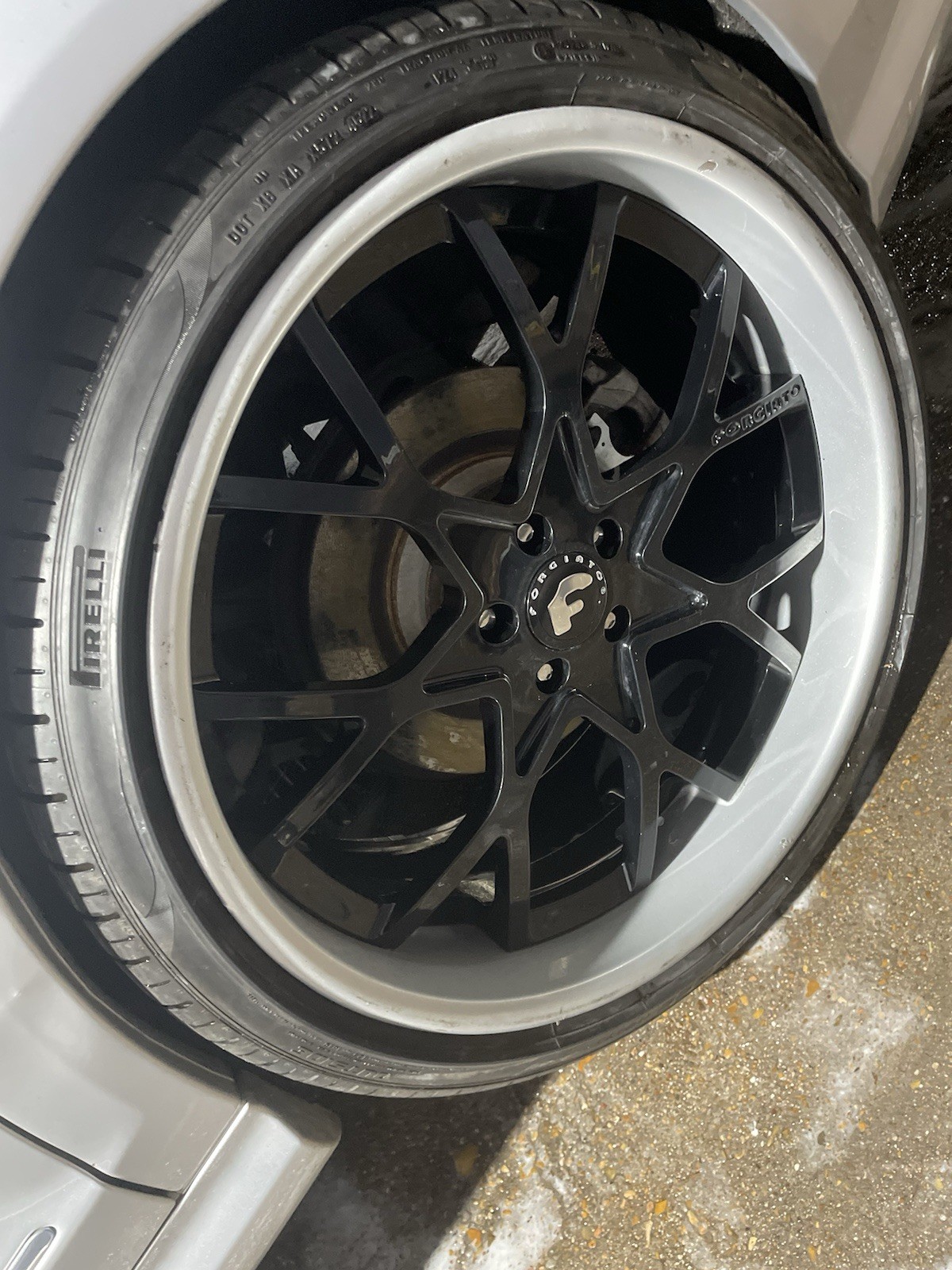 22" FORGIATO 3 Piece 5x112 WHEELS & TIRES Staggered MERCEDES, AUDI, BMW, BENTLEY