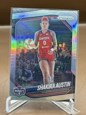 2025 Panini Prizm WNBA #81 Shakira Austin Silver Prizms