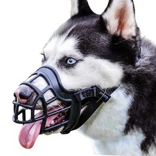 BARKLESS Dog Muzzle - Basket Muzzle for Anti-Biting  Chewing - Sturdy, Lightwei