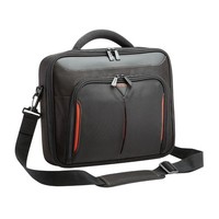 "Targus Notebooktasche Laptoptasche Classic+, [Schwarz/Rot, Bis 35,6Cm (13-14,1\")"