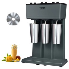 Milkshake Machine, 375W x 3 Milkshake Maker Mixer, Triple Head Drink Mixer Blend