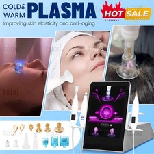 Hot cold plasma analyzer, skin rejuvenation, anti-aging, and acne treatment