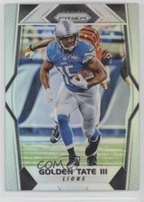 2017 Panini Prizm Silver Prizm Golden Tate III #176 0c4