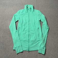 Lululemon Define Jacket Womens 4 Green Athleisure Full Zip Gym Yoga Pilates