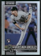 2026 Topps Rainbow Foil Parallel #167 - Wikelman Gonzalez - White Sox Rookie!