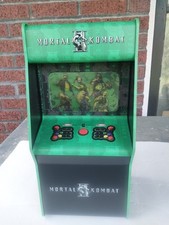 Mortal Kombat II máquina arcade palomitas de maíz lata o artículo de exhibición