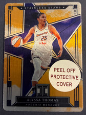 2025 Panini Impeccable WNBA Alyssa Thomas Stainless Stars Gold Parallel. #3/10.