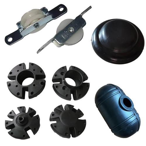 Accessoire Manivelle Pour Parapluie Romain - Poignée Métal Extérieur - Couleur Marron - En PP - Pour Montage Facile