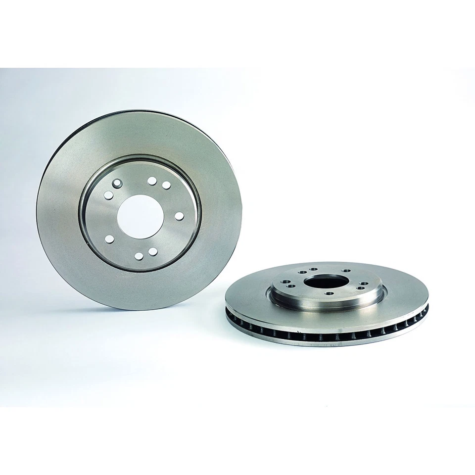 Brembo Front Disc Brake Rotors Brake Pads for 1990-1993 Mercedes-Benz 300SL - Image 4 of 4