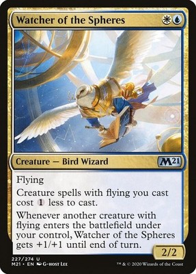 1x Watcher of the Spheres - Core Set 2021 Near Mint - MTG