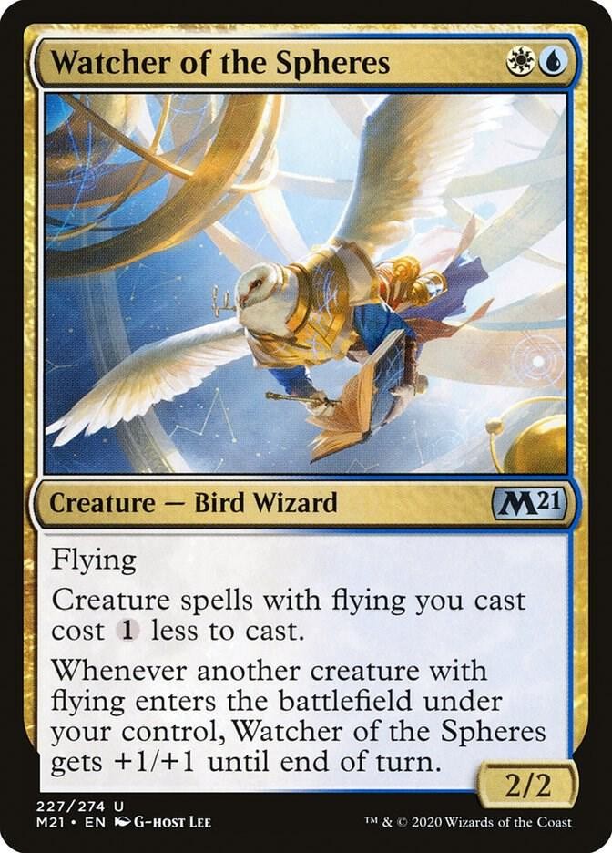 1x Watcher of the Spheres - Core Set 2021 Near Mint - MTG