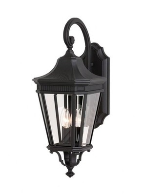 Lighting-Cotswold Lane-Outdoor Wall Light Traditional Aluminum Approved for W...