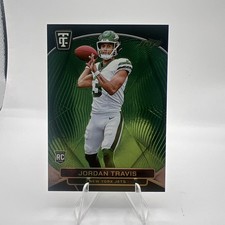 2024 Totally Certified - Jordan Travis Green Mirror Parallel #149 Jets /99