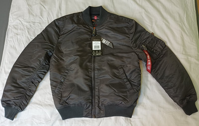 Alpha Industries MA-1 VF 59 - Vintage Grey - 191118/684 - Größe L - UVP 180 