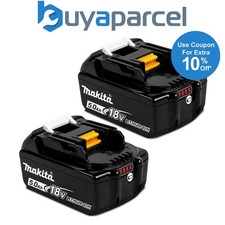2 X Genuine Makita BL1850 18V 5.0Ah Li-Ion LXT Battery 5AH Star Battery BL1850B