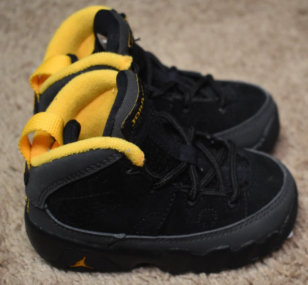 NIKE AIR JORDAN 9 RETRO UNIVERSITY Toddler 5C 401812 070 Authentic