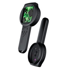 Digital 2.8in IPS Screen Portable 1000X Magnifying Glass withLight 4Zoom Buttons