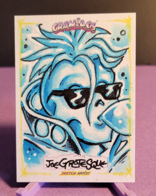 2024 Craniacs Series 1 Sketch Card Joe Grotesque 1/1 read description