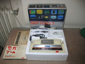 BOXED SEGA SG 1000 I 1st RUN BLACK LABEL CONSOLE JAP IMPORT!